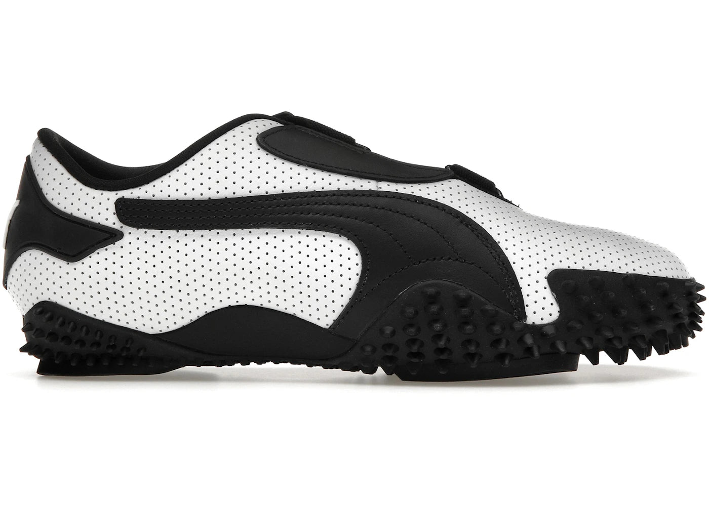 Puma Mostro Perforated Leather White Black