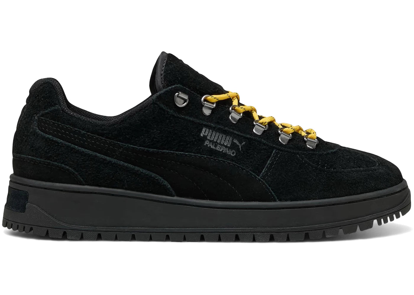 Puma Palermo Alpino Fuzzy Black Yellow Sizzle
