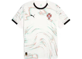 Puma Portugal '25 Away Replica Jersey White/Black