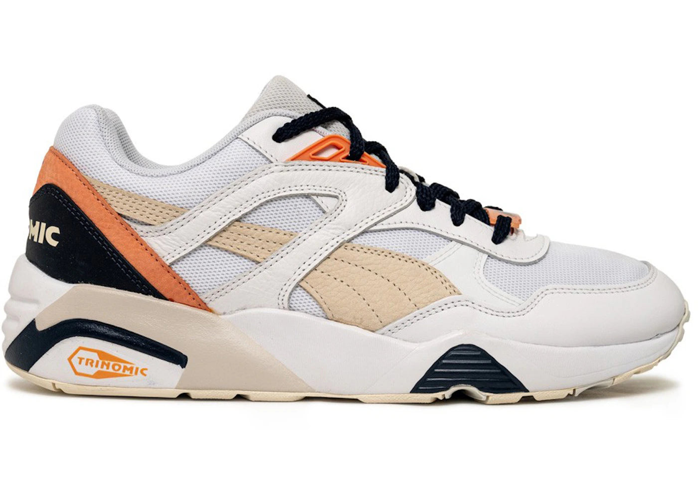 Puma R698 Reverse Classics White Pristine Peacoat