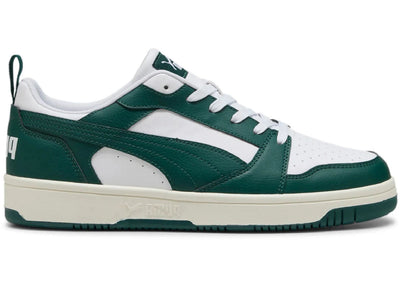 Puma Rebound V6 Low Green White