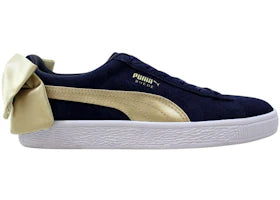 Puma Suede Bow Varsity Peacoat (Women's)