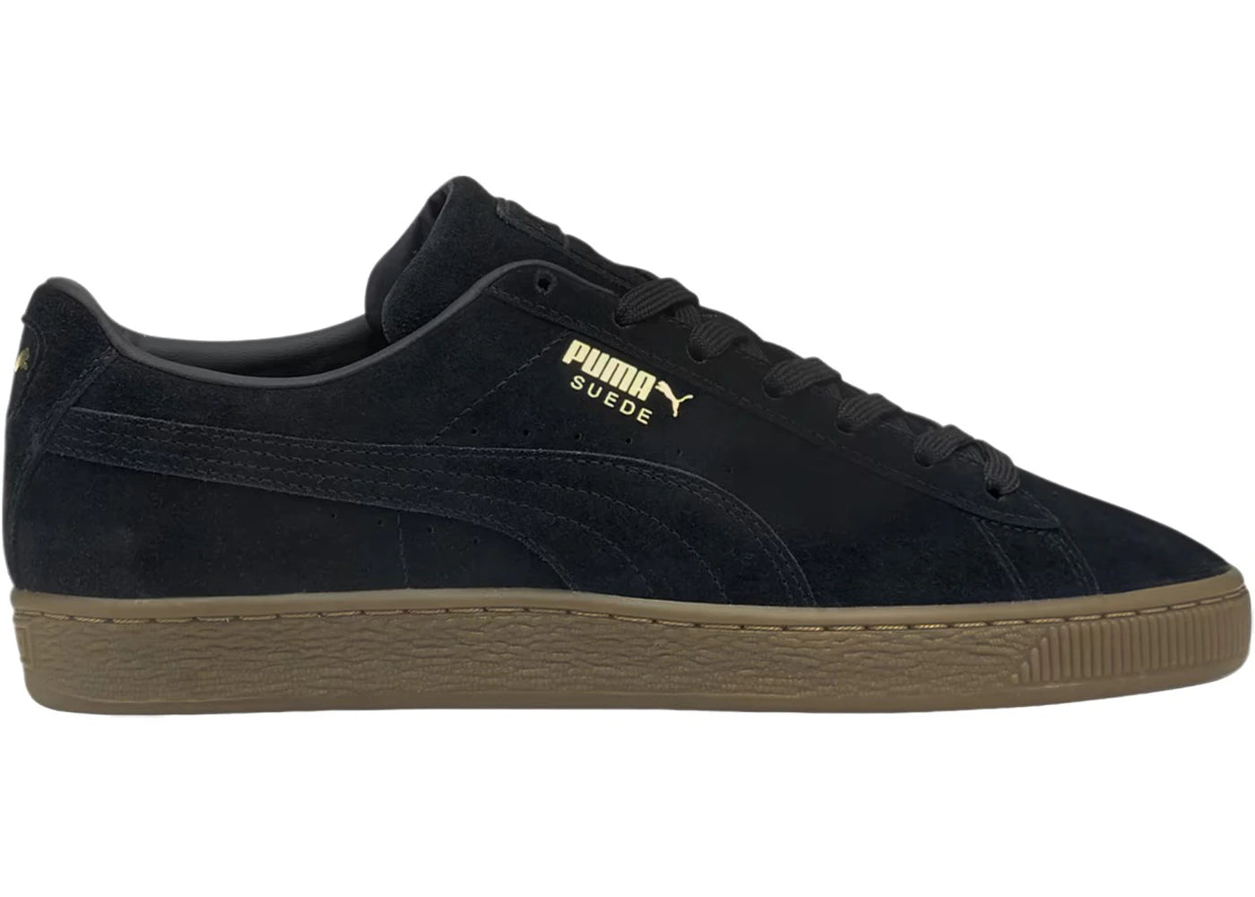 Puma Suede Gum Black Gum