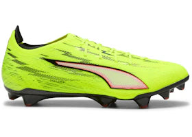 Puma Ultra 6 Carbon FG Yellow Alert Black Glowing Red Lime Squeeze