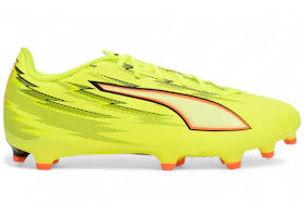 Puma Ultra 6 Play FG/AG Yellow Alert Black Glowing Red Lime Squeeze