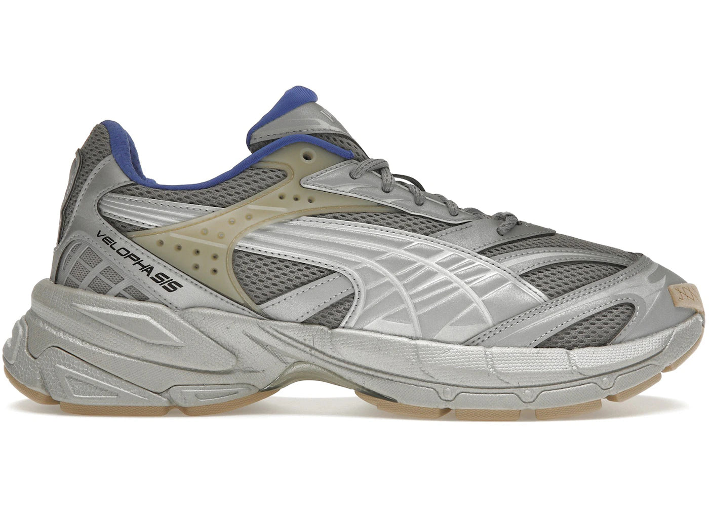 Puma Velophasis Matte Silver Royal Sapphire