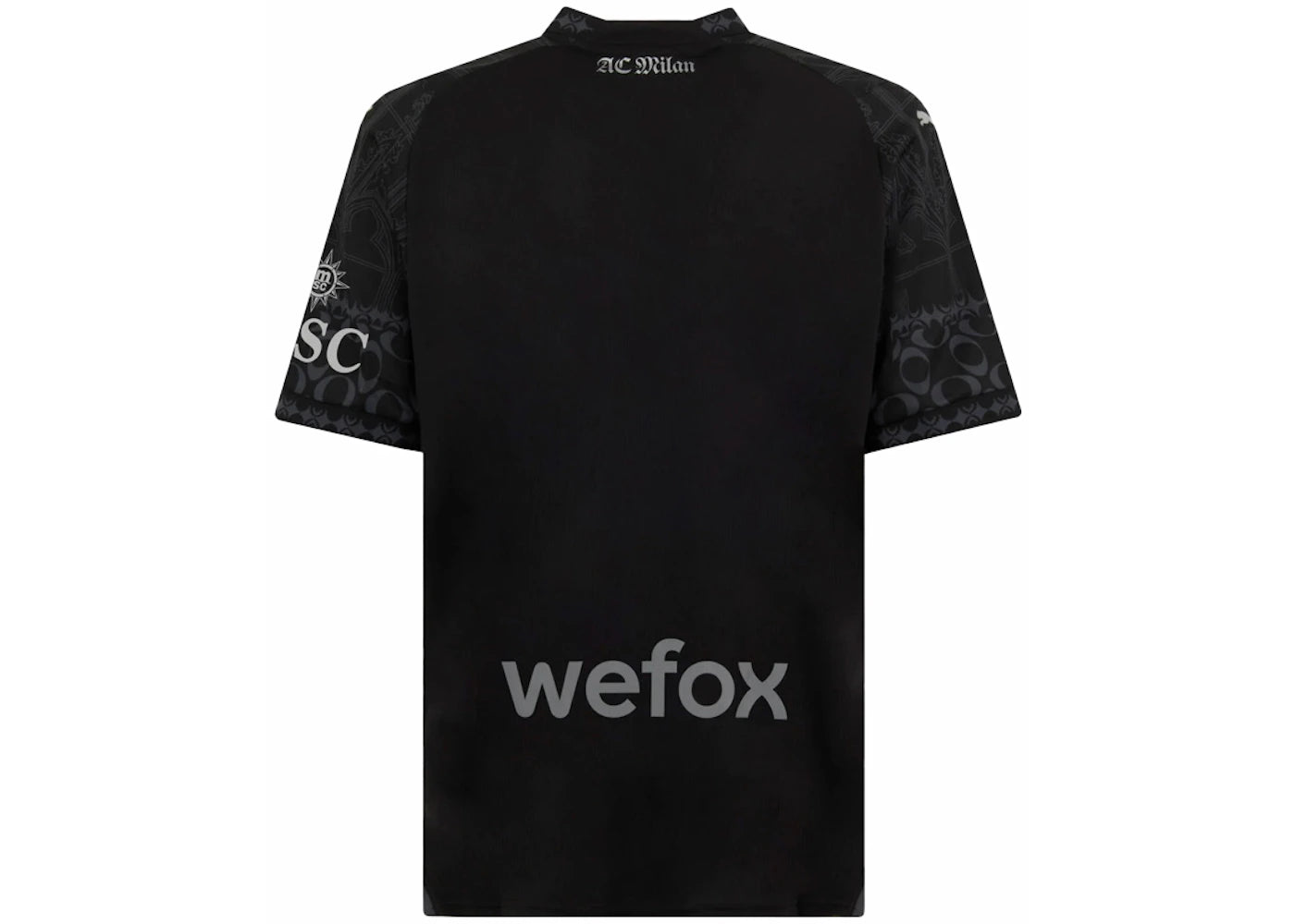 Puma x Pleasures AC Milan 2023/24 Dark Version Jersey Multicolor