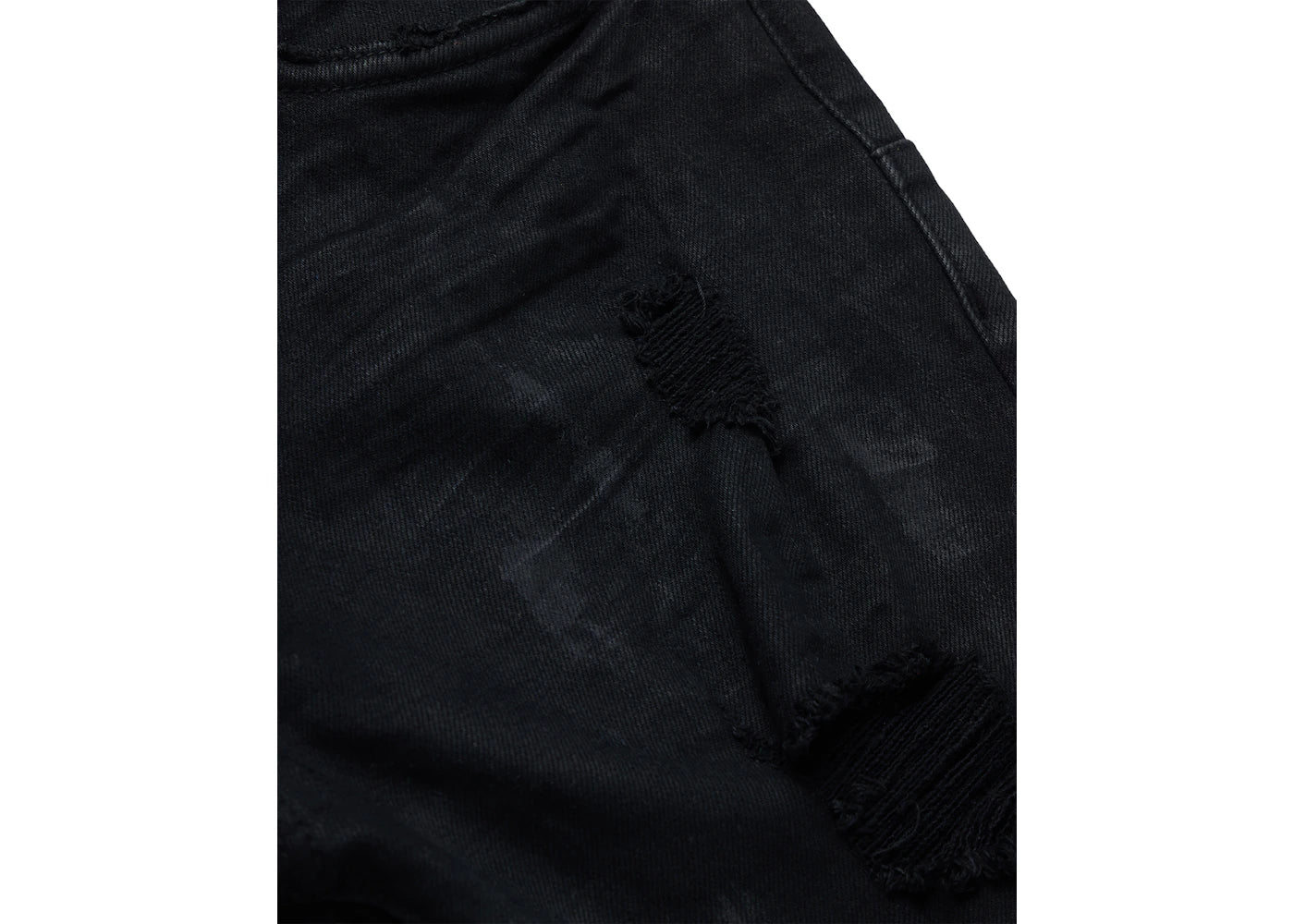 Purple Brand Black Oil Spill Jean Black