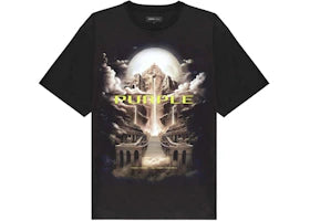 Purple Brand Clean Jersey Short Sleeve Tee Black