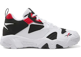 Reebok Brutus Low White Black Vector Red