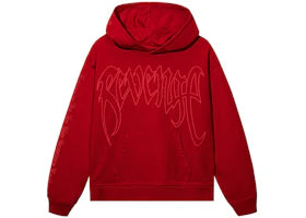 Revenge XXXTentacion Kill Outline Hoodie Red/Red