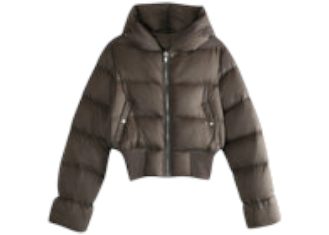 Rick Owens Giacca Piumino Hooded Jacket Darkdust