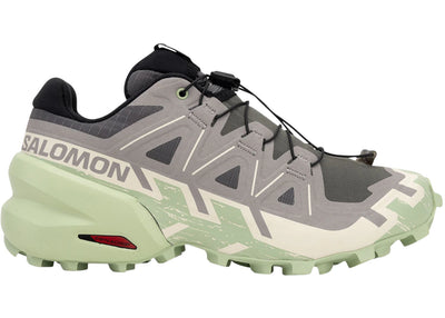 Salomon Speedcross 6 Castlerock Vanilla Ice Smoke Green (Women's)