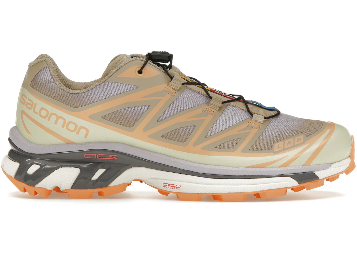 Salomon XT-6 Skyline White Pepper Peach Quartz