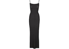 SKIMS Soft Lounge Long Slip Dress Onyx