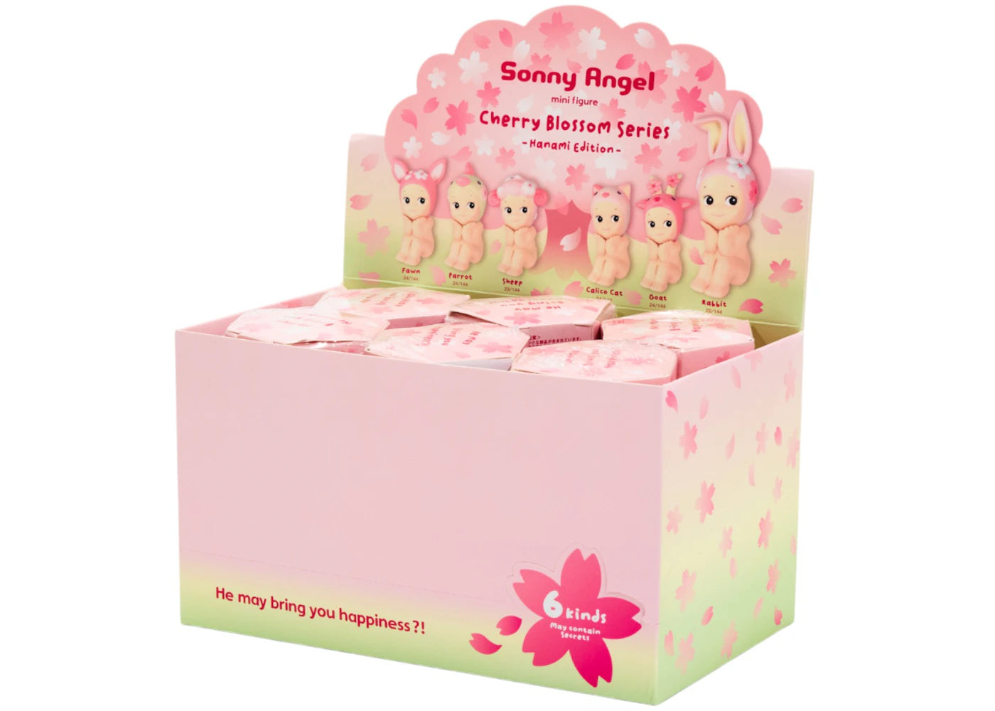 Sonny Angel Cherry Blossom Hanami Edition Sealed Case (6 Blind Boxes)