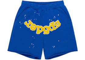 Sp5der OG Logo Sweatshort Blue