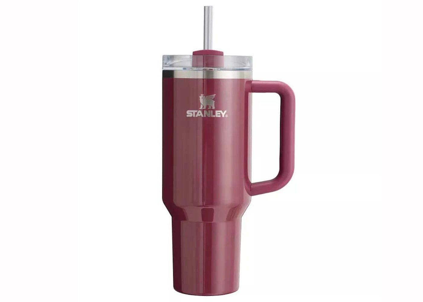 Stanley Flowstate Quencher 40oz Tumbler Cherry Mocha