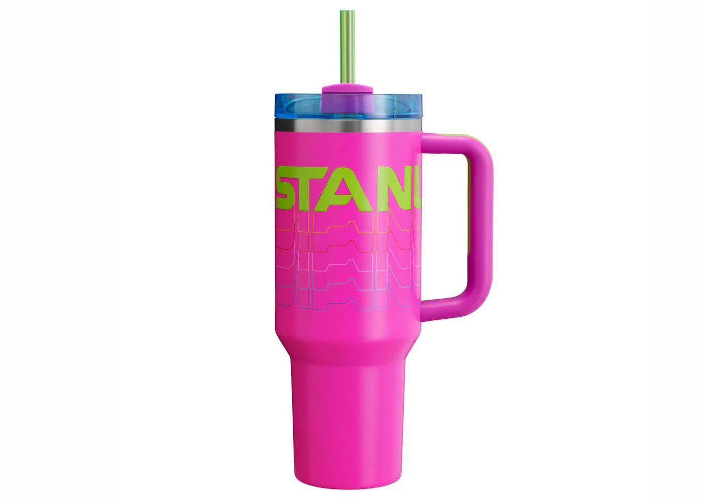 Stanley The Reverb Collection Flowstate Quencher 40oz Tumbler Vivid Violet Reverb sneakers - authentic Stanley shoes
