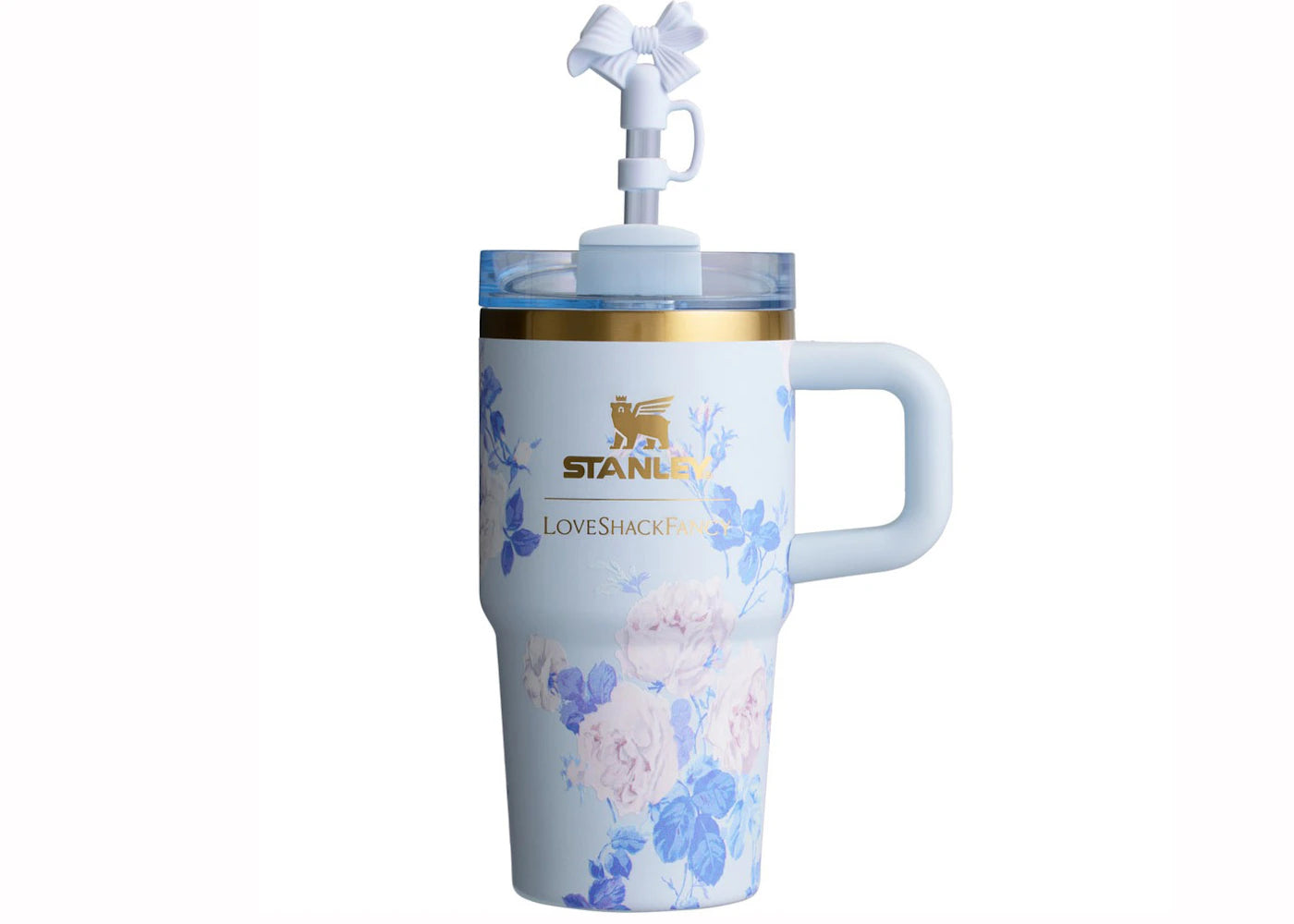 Stanley x LoveShack Fancy Flowstate Quencher 20oz Tumbler EverbloomingRosettes