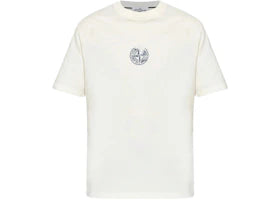 Stone Island 2100001 Vertical Placement Print T-Shirt Ivory