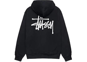 Stussy Basic Pigment Dyed Hoodie Black