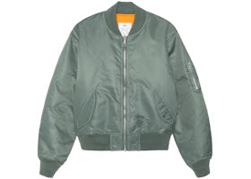 Stussy Built Reversible Bomber Jacket Green