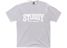 Stussy Burly Stone Washed Tee White