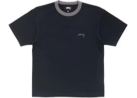 Stussy Ringer Tee Black