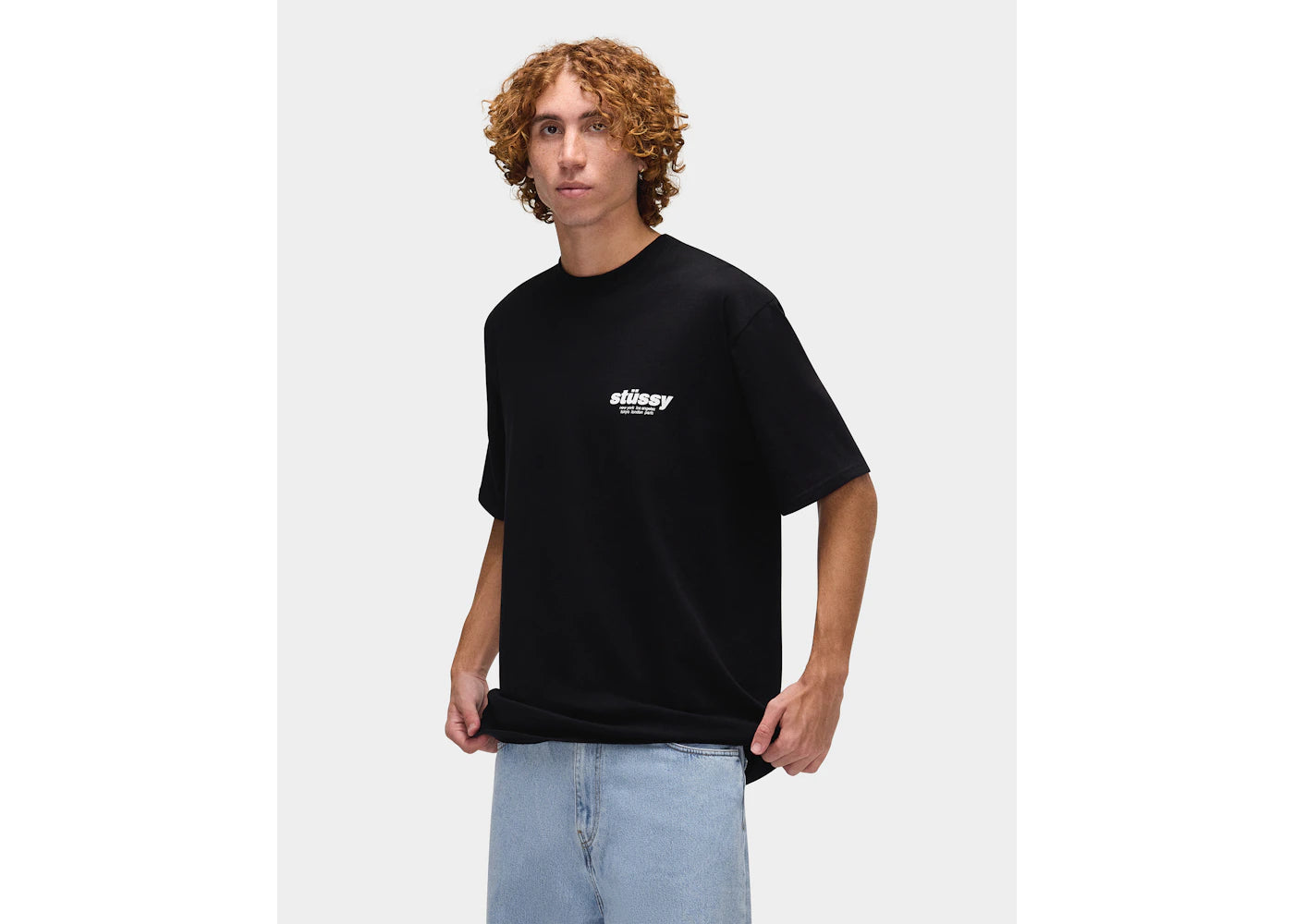 Stussy Rollers T-Shirt Schwarz