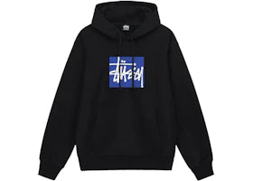 Stussy Stock Box Hoodie Black