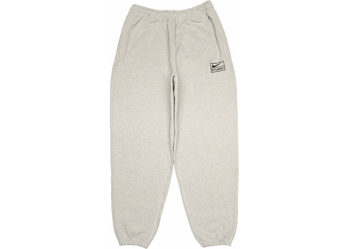 Stussy x Nike NRG BR Fleece-Sweatpants (FW23) Grau meliert
