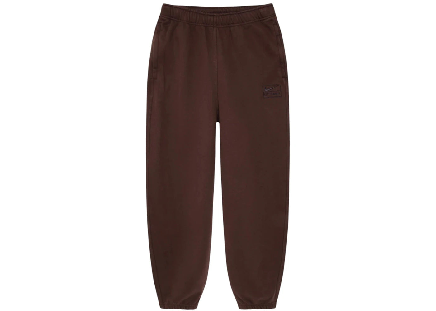 Stussy x Nike Stone Washed Fleecehose (FW25) Dunkelgrau