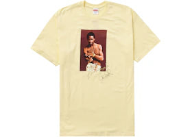 Supreme Al Green Tee Pale Yellow
