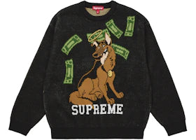 Supreme All Dogs Go To Heaven Sweater Black
