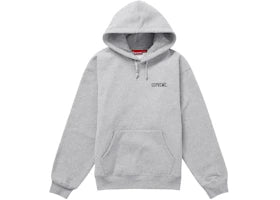 Supreme Anarchy Hooded Sweatshirt Heather Grey