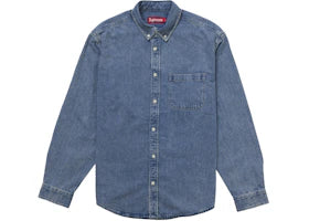 Supreme Applique Denim Shirt Indigo