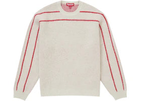 Supreme Back Stripe Sweater Stone