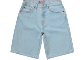 Supreme Baggy Denim Short Washed Indigo