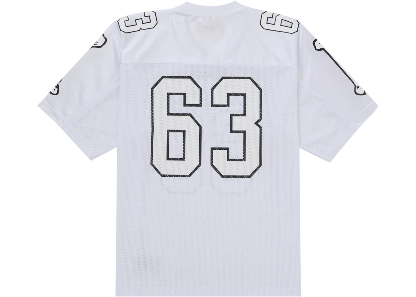 Supreme Bones Footballtrikot Weiß
