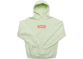 Supreme Box Logo Hooded Sweatshirt (FW17) Pale Lime