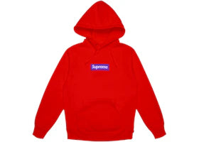 Supreme Box Logo Hooded Sweatshirt (FW17) Red
