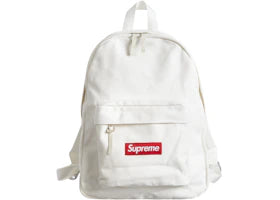 Supreme Canvas Backpack White