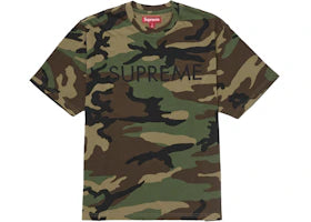 Supreme Capital S/S Top Woodland Camo
