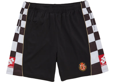 Supreme Checkerboard Soccer Short Black