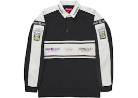 Supreme Chest Stripe Rugby Black
