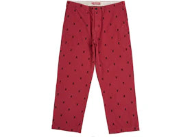 Supreme Chino Pant (SS26) Red Playboy