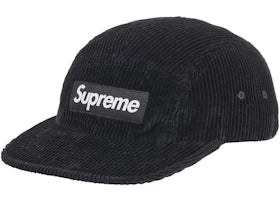 Supreme Corduroy Camp Cap (FW25) Black