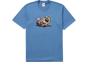 Supreme Crash Tee (FW21) Dusty Light Royal
