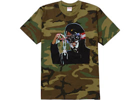 Supreme Creeper Tee Woodland Camo